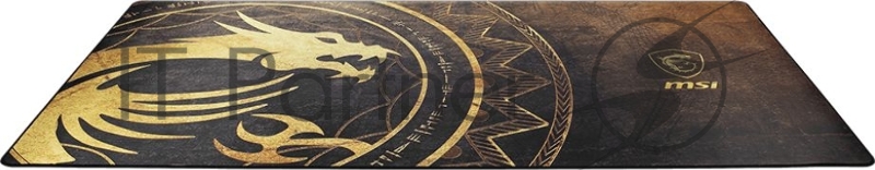 Коврик для мыши MSI Agility GD80 Dragon Tiamat золотистый/рисунок 400x3x900мм