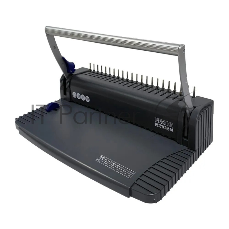 Переплетчик Office Kit B2108N A4/перф.8л.сшив/макс.200л./пла (6-22мм)
