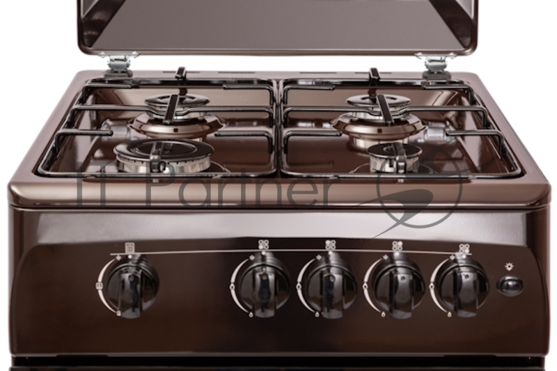 Плита газовая RENOVA SG5G-BR коричневый