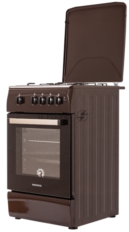 Плита газовая RENOVA SG5G-BR коричневый
