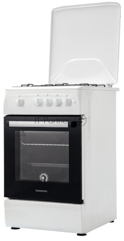 Плита газовая RENOVA SG5G-LCW белый