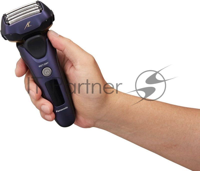 Бритва сетчатая Panasonic ES-LV67-A820 реж.эл.:5 питан.:аккум. синий