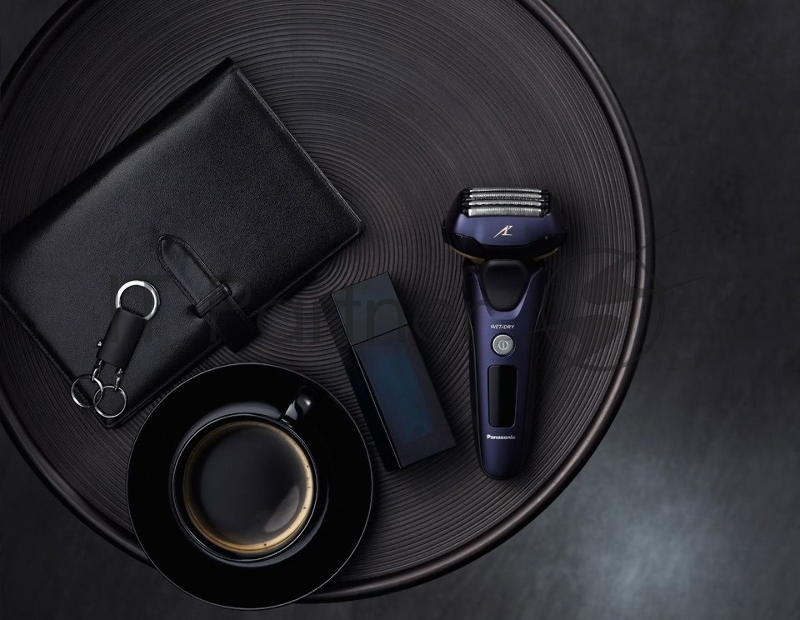 Бритва сетчатая Panasonic ES-LV67-A820 реж.эл.:5 питан.:аккум. синий