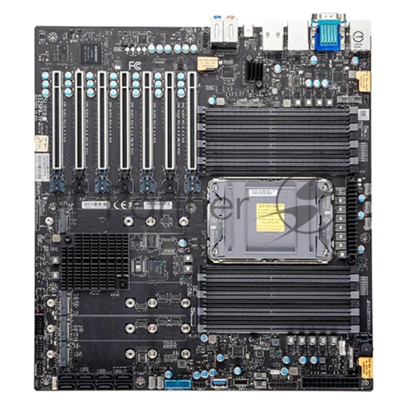 Системная плата/ MB Supermicro Workstation Flagship X12SPA-TF( 1 LGA-4189, C621A,single lan i210AT+AQC113+Realtek IPMI, 16 DIMM DDR4, 4 PCIe 4.0 x16, 3 PCIe 4.0 x8 (in x16 slot), M.2 4 PCIe 4.0 x4 2260/2280/22110 RAID 0,1,5,10 (vroc))