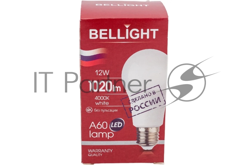 Лампа светодиодная LED 12Вт Е27 220 4000К 1020Лм Bellight