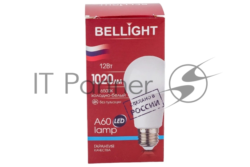 Лампа светодиодная LED 12Вт Е27 220 6500К 1020Лм Bellight