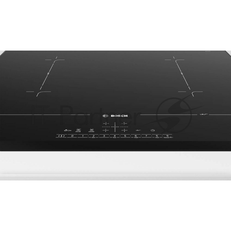 Индукционная варочная поверхность Bosch Serie 6, cтеклокерамика, черная, ширина 60 см