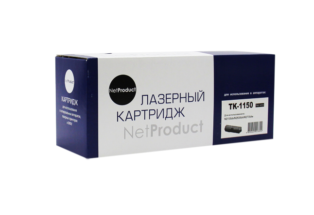 Тонер-картридж NetProduct (N-TK-1150) для Kyocera-Mita M2135dn/M2635dn/M2735dw, 3K, б/чипа