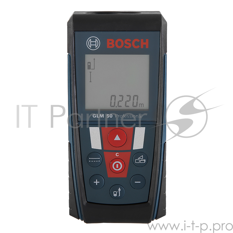 Дальномер Bosch GLM 50 Professional 0601072200, лазерный (50м, 2xAAA) + чехол