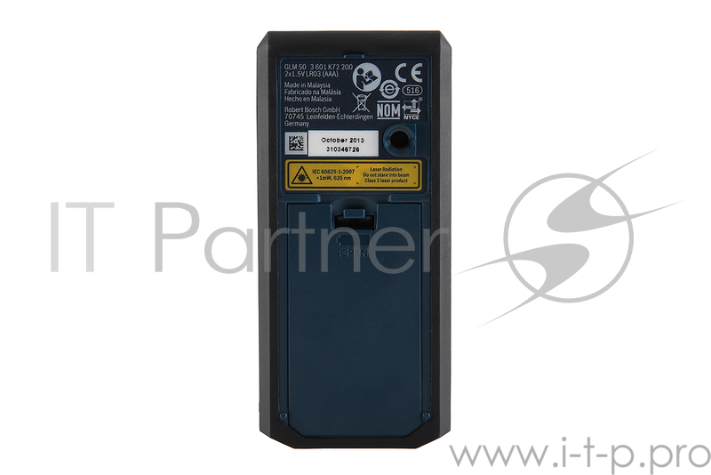 Дальномер Bosch GLM 50 Professional 0601072200, лазерный (50м, 2xAAA) + чехол