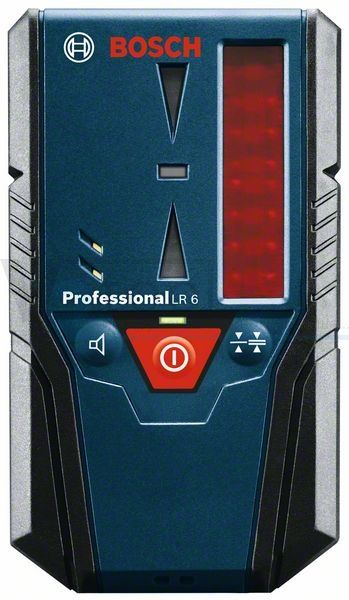 Лазерные дальномеры, уровни, детекторы Bosch LR 6 Приемник для линейных лазеров { 5-50 м, вес 120г } 0601069H00