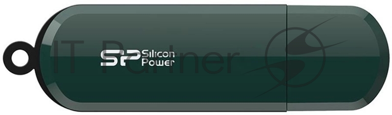 Флеш накопитель 32Gb Silicon Power LuxMini 320, USB 2.0, Зеленый