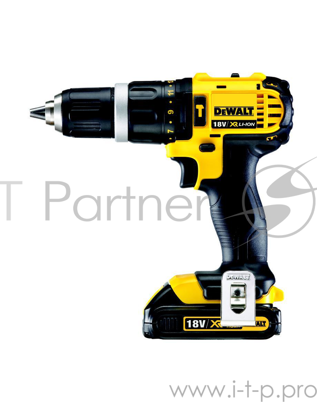 Дрель-шуруповерт ударная DeWalt DCD785C2-QW 350Вт аккум. патрон:быстрозажимной
