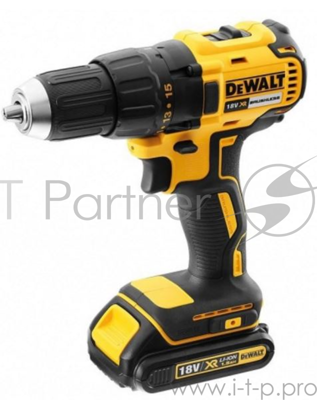 Дрель-шуруповерт DeWalt DCD777S2T-QW 340Вт аккум. патрон:быстрозажимной