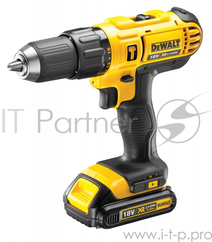 Дрель-шуруповерт DeWalt DCD776S2-KS аккум. патрон:быстрозажимной