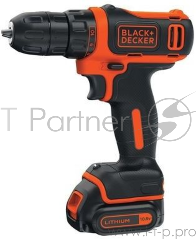 Дрель-шуруповерт Black & Decker BDCDC18K-QW аккум. патрон:быстрозажимной