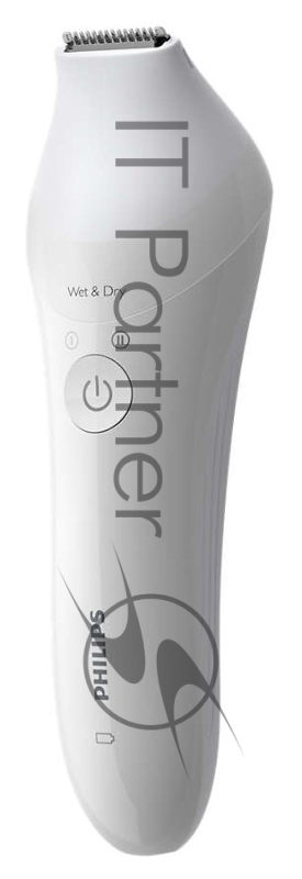 Эпилятор Philips BRE715/00 скор.:2 насад.:4 от аккум. белый/серебристый