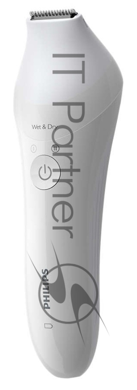 Эпилятор Philips BRE721/00 скор.:2 насад.:4 от аккум. белый/розовый