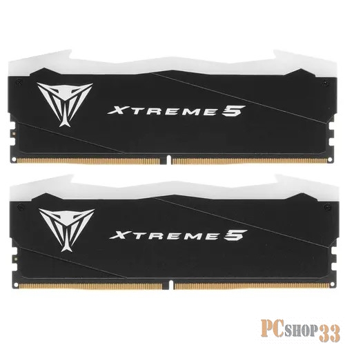 Память DDR5 2x16Gb 7800MHz Patriot PVXR532G78C38K Viper XTREME RGB RTL Gaming PC5-62400 CL38 DIMM 288-pin 1.45В с радиатором Ret