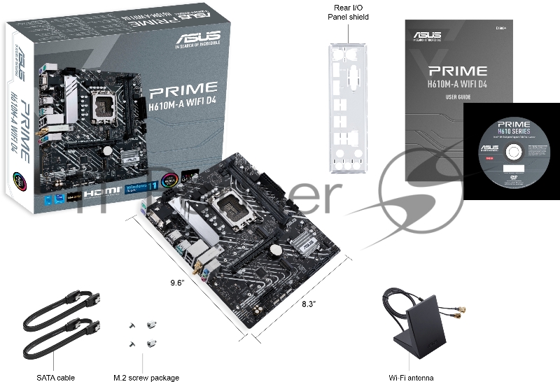 Материнская плата PRIME H610M-A WIFI D4