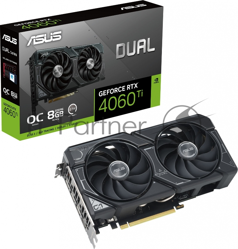 Видеокарта ASUS DUAL-RTX4060TI-O8G