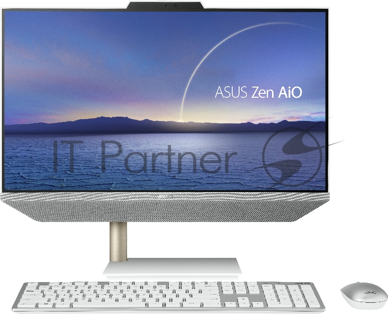 Моноблок ASUS A5401WRAK-WA051W 23.8(1920x1080 (матовый) IPS)/Intel Core i5 10500T(2.3Ghz)/8192Mb/512PCISS HD/Cam/BT/WiFi/war 1y/7kg/White/W11 + беспроводные KB+M