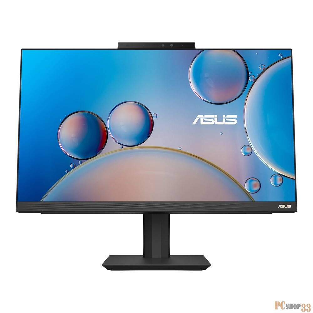 Моноблок ASUS A5402WHAK-BA120M 23.8(1920x1080 (матовый))/Intel Core i3 11100B(3.6Ghz)/8192Mb/256PCISS HD/Cam/BT/WiFi/war 1y/7.1kg/Black/DOS + KB+M