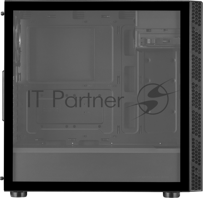 Корпус без блока питания Cooler Master MasterBox MB600L V2 With ODD,TG left panel, 2 x USB 3.2 Gen 1 Type-A, Black, w/o PSU