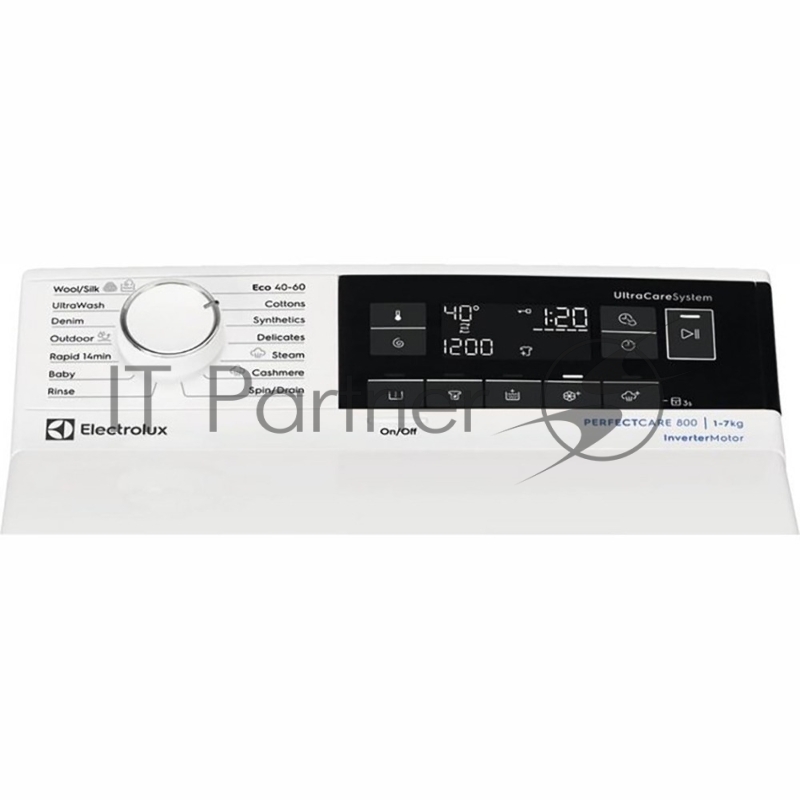 Стиральная машина ELECTROLUX EW8TN3372 С вертикальной загрузкой 7 кг