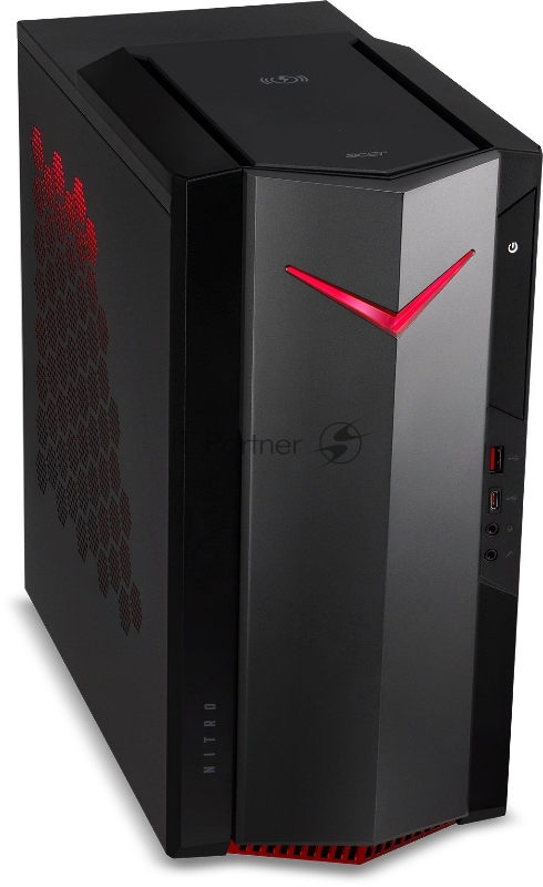 Компьютер Acer Nitro N50-620 MT i5 11400F (2.6) 16Gb SSD512Gb RTX3060 12Gb noOS GbitEth WiFi BT 500W черный (DG.E2FER.003)