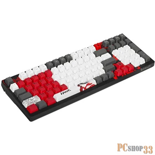 Клавиатура A4Tech Bloody S98 Naraka механическая черный/красный USB for gamer LED (S98 NARAKA)