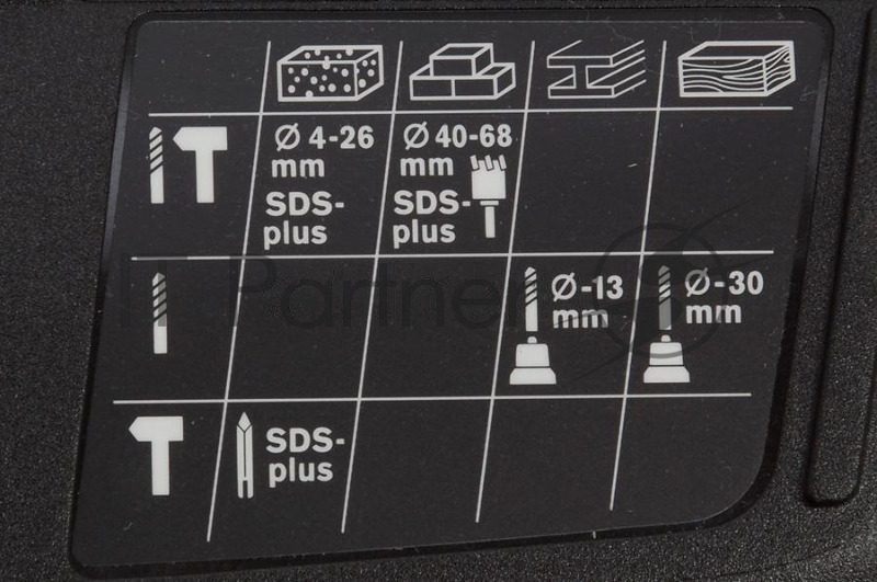Перфоратор Bosch GBH 2-26 DFR патрон:SDS-plus уд.:2.7Дж 800Вт (кейс в комплекте)