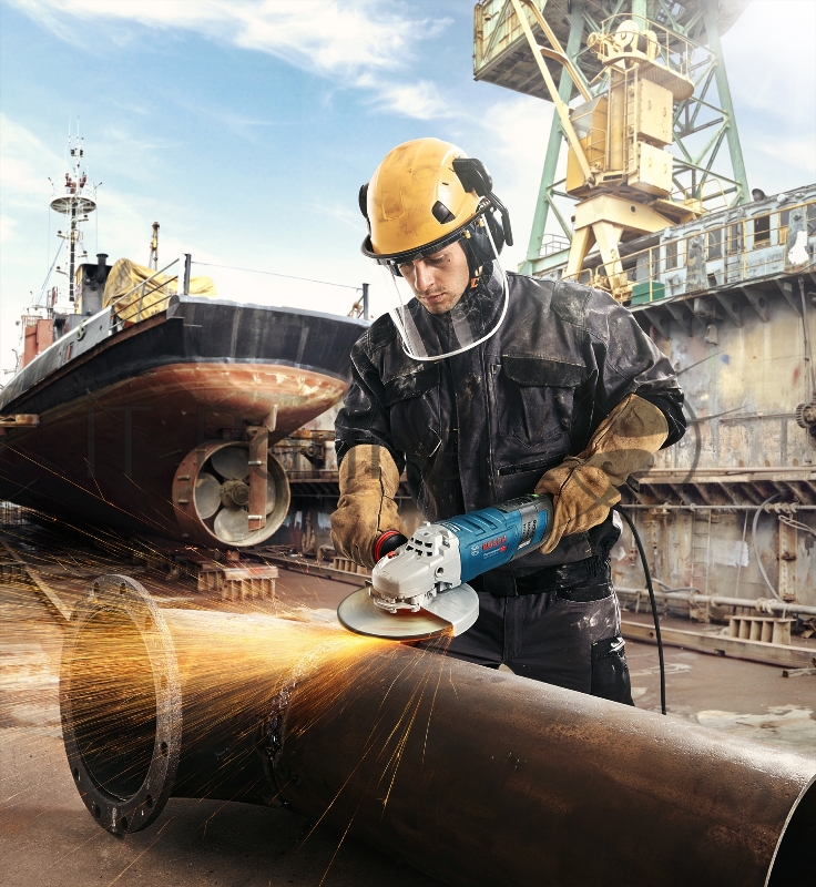 Углошлифовальная машина Bosch GWS 30-230 B 2800Вт 6500об/мин рез.шпин.:M14 d=230мм