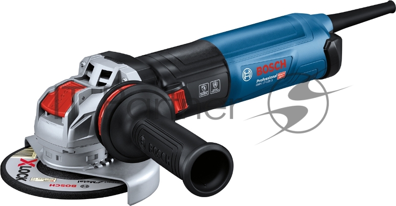 Углошлифовальная машина Bosch GWX 17-125 S 1700Вт 11500об/мин рез.шпин.:M14 d=125мм