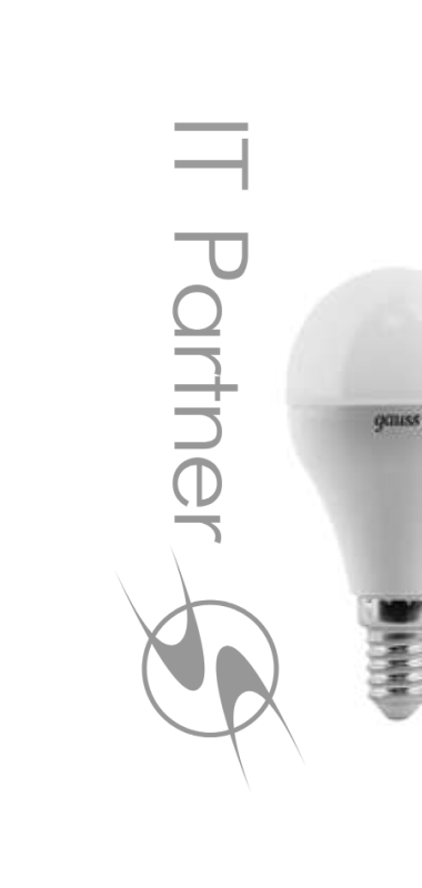 Лампа светодиодная 6.5Вт шар 4100К белый E14 550лм 150-265В GAUSS 105101207