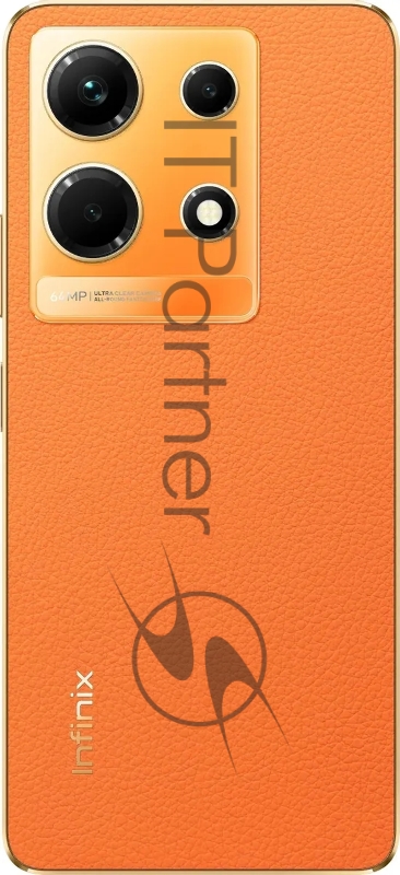 Смартфон Infinix X6833B Note 30 256Gb 8Gb золотой моноблок 3G 4G 2Sim 6.78 1080x2460 Android 13 64Mpix 802.11 a/b/g/n/ac NFC GPS GSM900/1800 GSM1900 TouchSc FM microSD max2048Gb