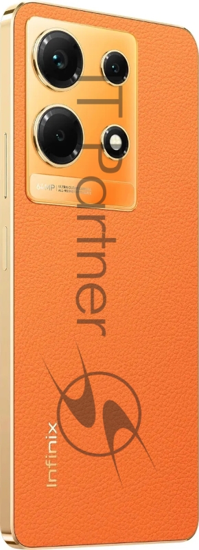 Смартфон Infinix X6833B Note 30 256Gb 8Gb золотой моноблок 3G 4G 2Sim 6.78 1080x2460 Android 13 64Mpix 802.11 a/b/g/n/ac NFC GPS GSM900/1800 GSM1900 TouchSc FM microSD max2048Gb