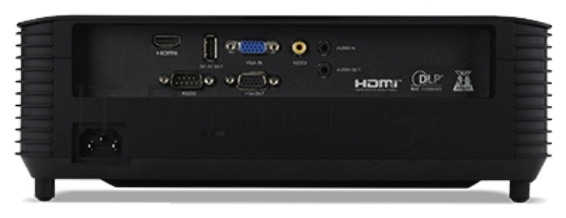 Проектор Acer projector X1126AH, DLP 3D, SVGA, 4000Lm, 20000/1, HDMI, 2.7kg