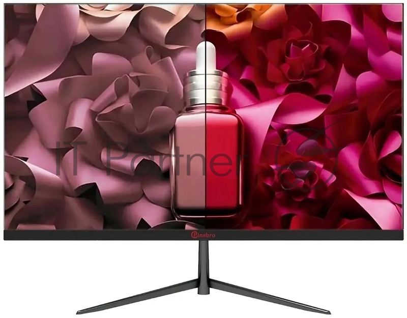 Монитор Pinebro 23.8 MF-2403D черный IPS LED 5ms 16:9 HDMI M/M матовая 250cd 178гр/178гр 1920x1080 75Hz VGA DP FHD 2.45кг