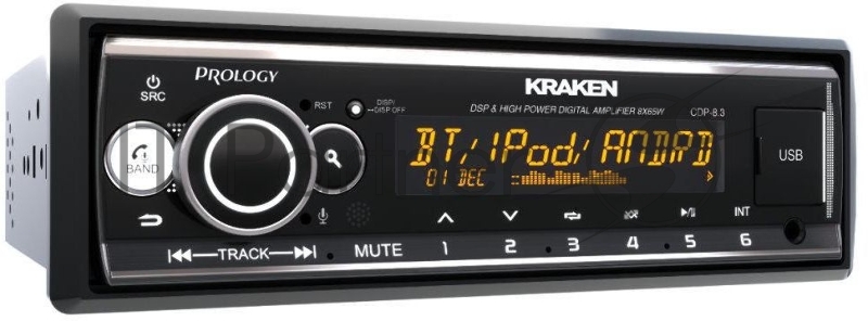 Автомагнитола Prology CDP-8.3 KRAKEN 1DIN 8x65Вт