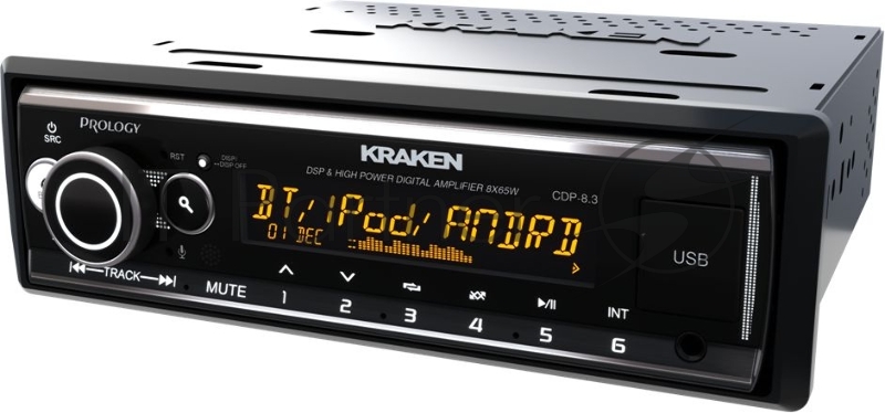 Автомагнитола Prology CDP-8.3 KRAKEN 1DIN 8x65Вт