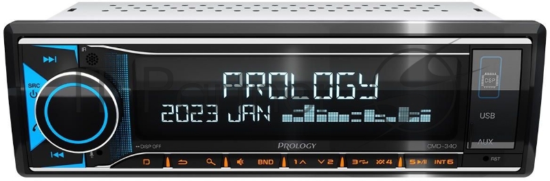 Автомагнитола Prology CMD-340 1DIN 4x55Вт