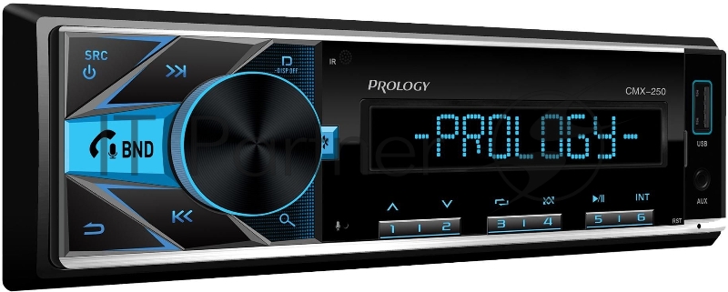 Автомагнитола Prology CMX-250 1DIN 4x55Вт
