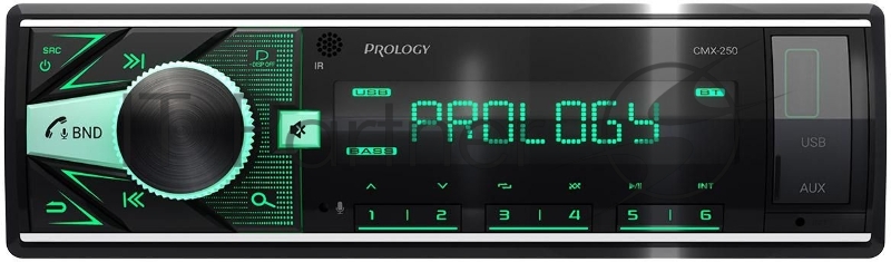 Автомагнитола Prology CMX-250 1DIN 4x55Вт