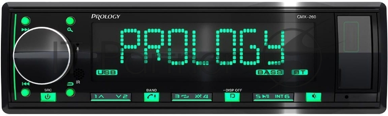 Автомагнитола Prology CMX-260 1DIN 4x55Вт