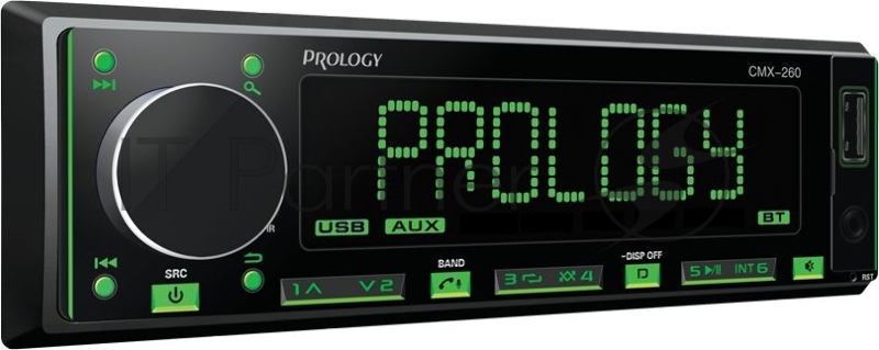 Автомагнитола Prology CMX-260 1DIN 4x55Вт
