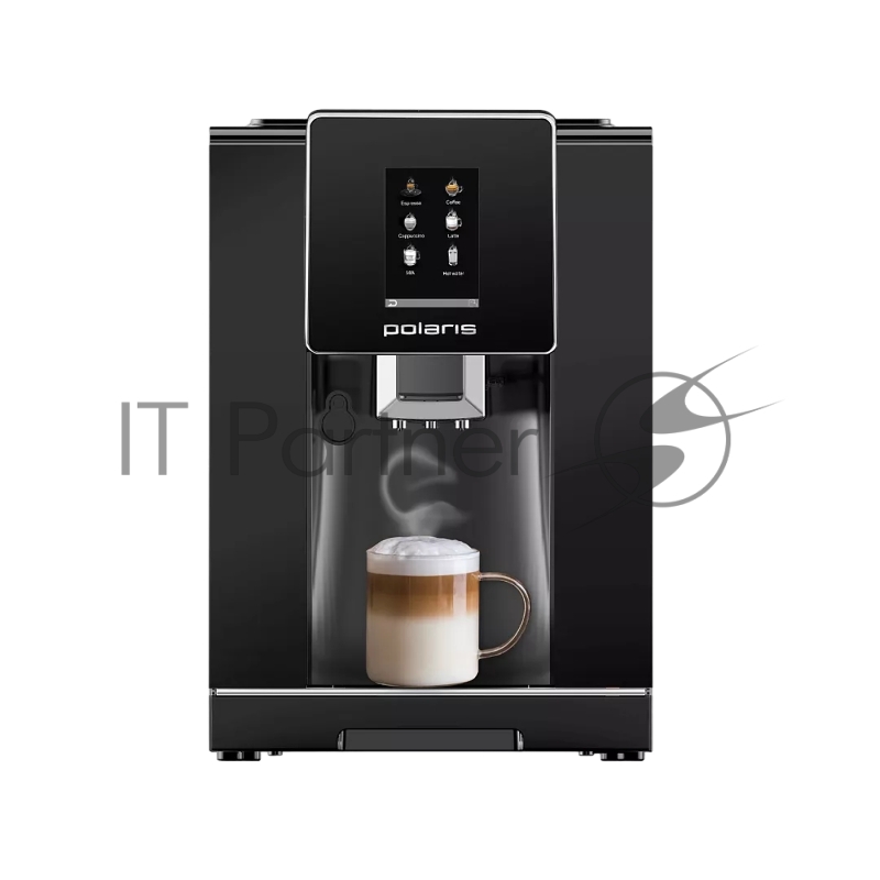 Кофемашина Polaris PACM 2060AC 1500Вт черный/серебристый