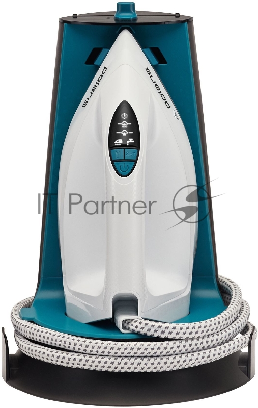 Парогенератор Polaris PSS 7570K 3000Вт белый/бирюзовый