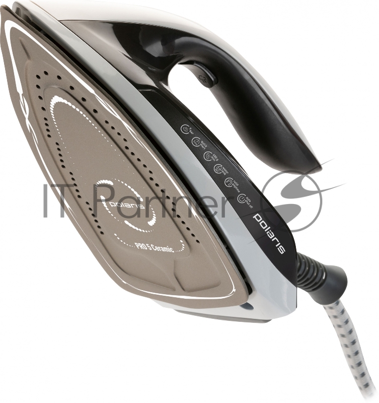 Парогенератор Polaris PSS 9090K Turbo Steam 2600Вт белый/коричневый