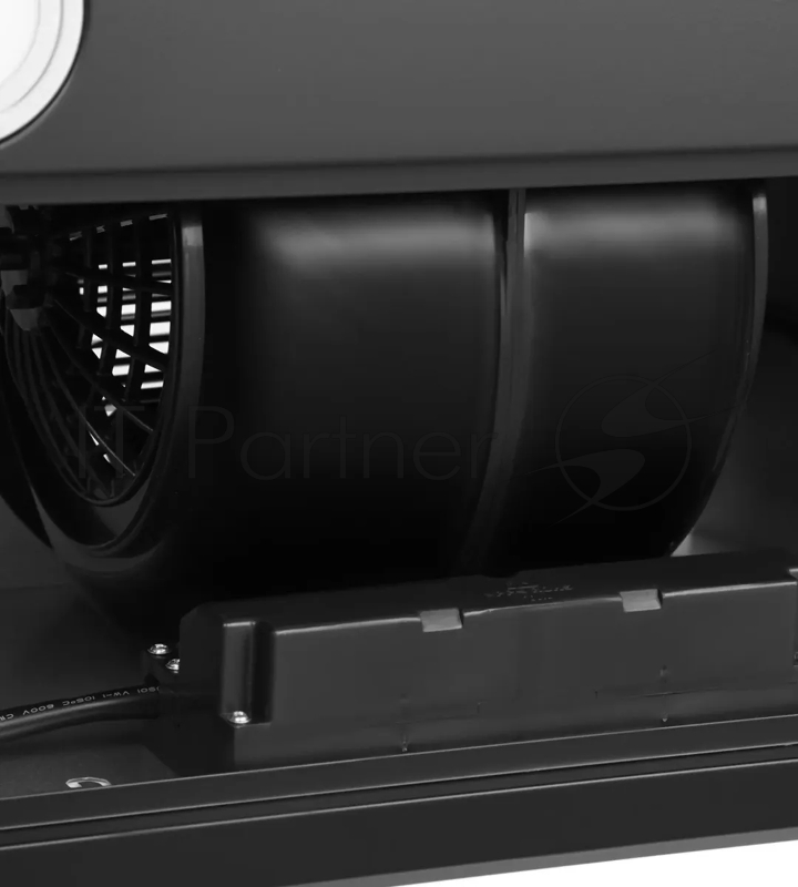 Вытяжка встраиваемая Hyundai HBB 6033 BK черный управление: кнопочное (1 мотор)